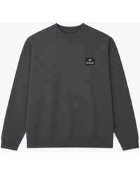 Snow Peak - Snow Peak Square Logo Sweatshirt Charcoal - Lyst