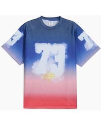 PUMA - Hooptopia Sunset Hoops Jersey Short Sleeve Performance T-Shirt - Lyst