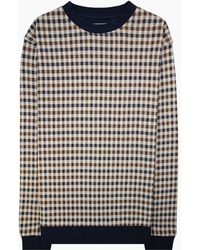 Aquascutum - Iconic Crewneck Fleece Sweatshirt 28 - Lyst