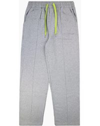 CASABLANCA - Cashmere Blend Fleece Joggers Marle - Lyst