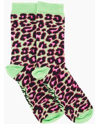Boardies - Tropical Cheetah Socks - Lyst