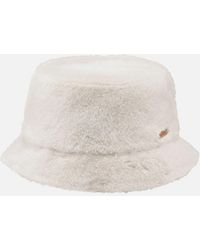 Barts - Breatia Faux Fur Adjustable Fully Lined Bucket Hat - Lyst