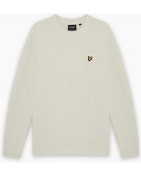 Lyle & Scott - Lyle & Scott Big & Tall Brushed Crew Neck Jumper - Lyst