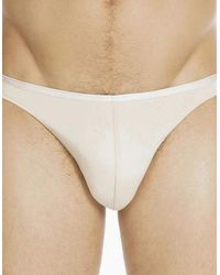 Hom - Plume Ultra-Light Brief, Nude - Lyst