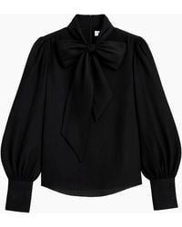 Ro&zo - Bow Detail Blouse - Lyst