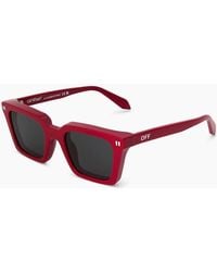 Off-White c/o Virgil Abloh - Reno Rectangle Full Rim Sunglasses - Lyst