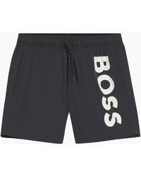 BOSS - Boss Octopus Swim Shorts - Lyst