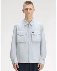 Fred Perry - Ripstop Pocket Overshirt - Lyst