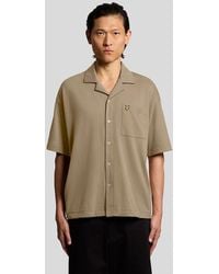 Lyle & Scott - Short Sleeve Revere Collar Shirt - Lyst