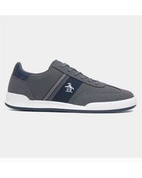 Original Penguin - Penguin Stripe Flat Heel Trainers - Lyst