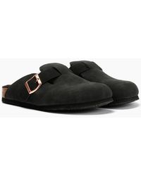 Original Penguin - Penguin Poppy Fur Suede Mules - Lyst