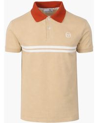 Sergio Tacchini - Supermac Polo Shirt Mojave Desert/Rooibos Tea/Gardenia - Lyst