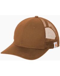 Carhartt - Carhartt Rust Rugged Professional Series Canvas Mesh Back Cap - Lyst