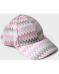 Missoni - Zig Zag Print Baseball Cap - Lyst