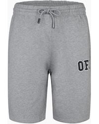 Off-White c/o Virgil Abloh - Off French Terry Sh - Lyst