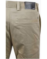 BOSS - Boss C Kent Straight Fit Trousers Open - Lyst