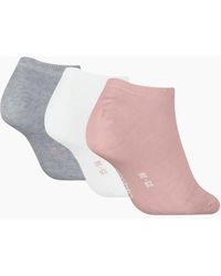 Calvin Klein - 3-Pack Classic Logo Trainer Socks - Lyst