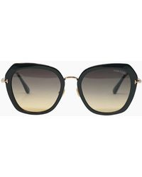 Tom Ford - Kenyan Ft0792 01B Sunglasses - Lyst
