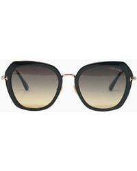 Tom Ford - Kenyan Ft0792 01B Sunglasses - Lyst