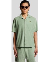 Lyle & Scott - Honeycomb Effect Towelling Shirt - Lyst