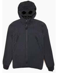 C.P. Company - Undersixteen Light Soft Shell Google Jacket 888 - Lyst