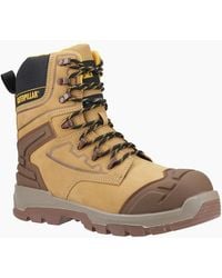 Caterpillar - Cat Striver Xl 8 Waterproof Side Zip Hiker Safety Boots Honey - Lyst