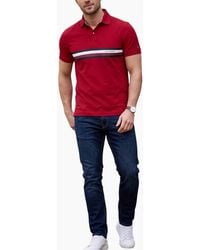 Tommy Hilfiger - Polo Shirts Flag Logo Short Sleeve Cotton Casual New Tee - Lyst