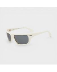 Off-White c/o Virgil Abloh - Bologna Logo Sunglasses Off - Lyst