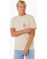 Rip Curl - Rip Curl Search Icon Graphic Short Sleeve T-Shirt - Lyst