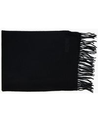 Love Moschino - Sciarpa Knitted Logo Scarf - Lyst