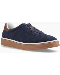 Hush Puppies - Carlos Suede Trainer Leather Trainers - Lyst