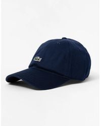 Lacoste - Organic Cotton Twill Cap - Lyst