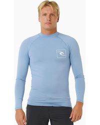 Rip Curl - Rip Curl Streamline Upf Long Sleeve Rash Vest - Lyst