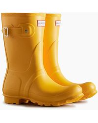 HUNTER - Original Short Wellingtons - Lyst