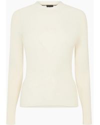 BOSS - Mock Neck Long Sleeve Slim Fit T-Shirt - Lyst