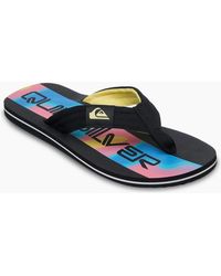 Quiksilver - Molokai Screen Flip Flops - Lyst