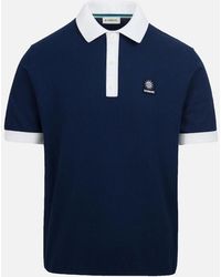 Sandbanks - 3-Button Knitted Polo - Lyst