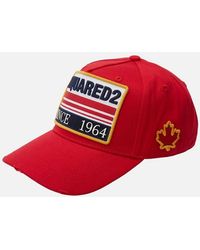 DSquared² - Since 1964 Logo Patch Baseball Cap - Lyst