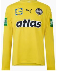 PUMA - Dhb Goalkeeper Season 25 Short Sleeve Licensed Performance T-Shirt - Lyst