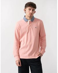 GANT - Regular Fit Chambray Heavy Rugger - Lyst