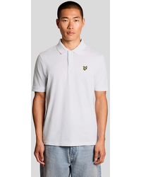 Lyle & Scott - Jacquard Tipped Polo Shirt - Lyst