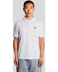 Lyle & Scott - Jacquard Tipped Polo Shirt - Lyst
