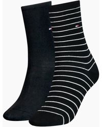 Tommy Hilfiger - 2-Pack Small Stripe Socks - Lyst