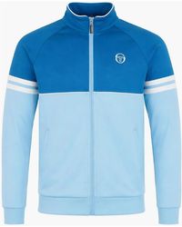Sergio Tacchini - Orion Track Top Jacket Mykonos/Baltic Sea/Gardenia - Lyst