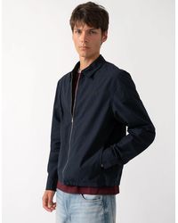 Fred Perry - Poplin Zip Overshirt - Lyst