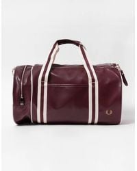 Fred Perry - Recycled Polyester Classic Barrel Bag - Lyst