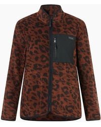 Regatta - Ladies Frankie Leopard Full Zip Fleece Jacket - Lyst