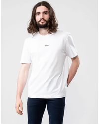 BOSS - Boss Tchup Crew Neck Small Logo T-Shirt Nos - Lyst