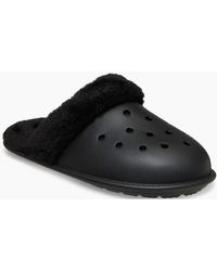 Crocs™ - Classic Fuzz Scuff Thermoplastic Slippers - Lyst