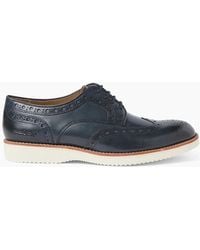 Oliver Sweeney - Antiqued Leather Derby Brogues - Lyst